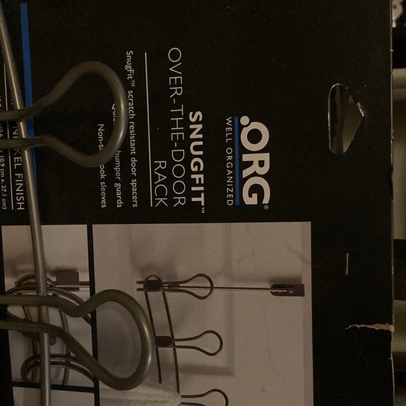 Bed Bath and Beyond Over the door Snug Fit Hooks NEW College Bath, Bedroom - Picture 2 of 6